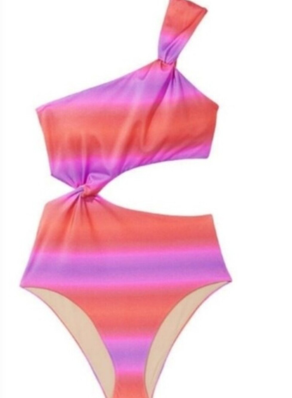 Victoria's secret very sexy swim twist monokini one-piece swimsuit LARGE